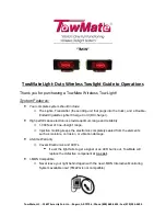 Preview for 1 page of TowMate TM3N Manual To Operations