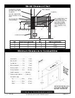 Предварительный просмотр 3 страницы Town & Country Fireplaces Model TC42SeriesC Manual