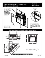 Предварительный просмотр 4 страницы Town & Country Fireplaces Model TC42SeriesC Manual