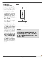 Preview for 15 page of Town & Country Fireplaces TC30.CE3 Installation And Operating Instructions Manual