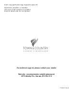 Preview for 16 page of Town & Country Fireplaces TC30.NG02DN Installation Instructions Manual