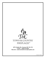 Preview for 8 page of Town & Country Fireplaces TC36.NG01 Installation Manual