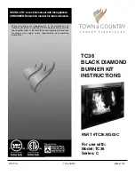 Town & Country Fireplaces TC36.NG03C Instructions Manual preview