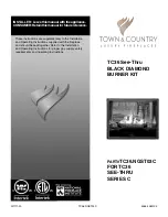 Town & Country Fireplaces TC36.NGST03C Installation Instructions Manual preview