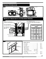 Preview for 5 page of Town & Country Fireplaces TC36 SEE-THRUC SERIES Installation And Operating Instructions Manual