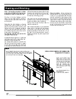 Preview for 8 page of Town & Country Fireplaces TC36 SEE-THRUC SERIES Installation And Operating Instructions Manual