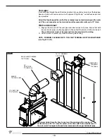 Preview for 18 page of Town & Country Fireplaces TC36 SEE-THRUC SERIES Installation And Operating Instructions Manual