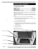 Preview for 26 page of Town & Country Fireplaces TC36 SEE-THRUC SERIES Installation And Operating Instructions Manual