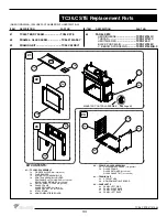 Preview for 34 page of Town & Country Fireplaces TC36 SEE-THRUC SERIES Installation And Operating Instructions Manual