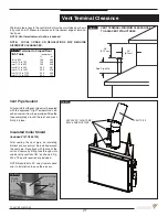 Предварительный просмотр 21 страницы Town & Country Fireplaces TC54.CE3 Installation And Operating Instructions Manual