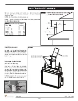 Preview for 22 page of Town & Country Fireplaces TC54 SERIES DMODULAR Installation And Operating Instructions Manual