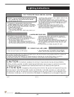 Preview for 28 page of Town & Country Fireplaces TC54 SERIES DMODULAR Installation And Operating Instructions Manual