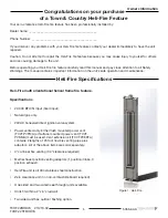 Preview for 5 page of Town & Country Fireplaces TCHF.22BODYA Installation And Operating Instructions Manual