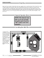 Preview for 8 page of Town & Country Fireplaces TCHF.22BODYA Installation And Operating Instructions Manual