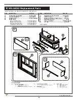 Preview for 36 page of Town & Country Fireplaces TCWS.38CE3 Installation And Operating Instructions Manual