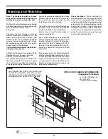 Preview for 8 page of Town & Country Fireplaces TCWS.54CE2 Installation And Operating Insctruction Manual