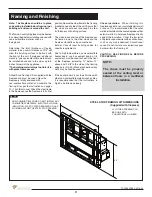 Preview for 8 page of Town & Country Fireplaces TCWS.54CE3 Installation And Operating Instructions Manual