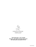 Preview for 16 page of Town & Country Fireplaces TCWS.54NG04.C2 Instructions For The Use