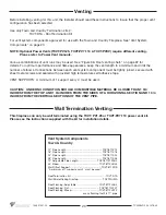 Preview for 20 page of Town & Country Fireplaces TCWS54D2 Installation Manual