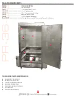 Предварительный просмотр 2 страницы Town Food Service Equipment PR-36 Owner'S Manual