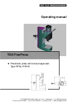 Preview for 1 page of TOX PRESSOTECHNIK FinePress PFHL 008.002 Operating Manual