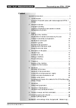 Preview for 3 page of TOX PRESSOTECHNIK FinePress PFHL 008.002 Operating Manual