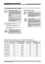 Preview for 29 page of TOX PRESSOTECHNIK FinePress PFHL 008.002 Operating Manual