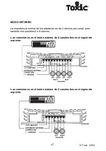 Предварительный просмотр 47 страницы Toxic TOXIC Series Owner'S Manual