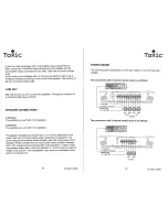 Preview for 10 page of Toxic TX-1200N Owner'S Manual