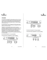 Preview for 12 page of Toxic TX-1200N Owner'S Manual