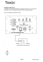 Preview for 6 page of Toxic TXA-400 Owner'S Manual