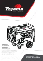 Toyama TG12000CXNE Owner'S Manual предпросмотр