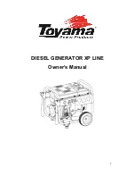 Preview for 1 page of Toyama XP LINE Owner'S Manual