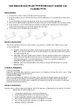 Toyo TY-R-433 User Instructions preview