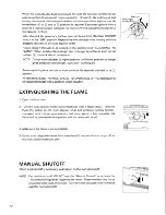 Preview for 11 page of Toyostove DR-86 Operating And Maintenance Instructions Manual