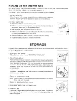 Preview for 16 page of Toyostove DR-86 Operating And Maintenance Instructions Manual