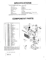 Preview for 6 page of Toyostove DR-86F Operating And Maintenance Instructions Manual