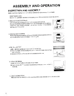 Preview for 7 page of Toyostove DR-86F Operating And Maintenance Instructions Manual