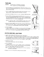 Preview for 8 page of Toyostove DR-86F Operating And Maintenance Instructions Manual