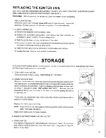 Preview for 16 page of Toyostove DR-86F Operating And Maintenance Instructions Manual