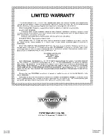 Preview for 18 page of Toyostove DR-86F Operating And Maintenance Instructions Manual