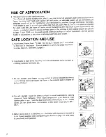 Предварительный просмотр 3 страницы Toyostove KRA-105 Operation And Maintenance Instructions