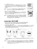 Предварительный просмотр 9 страницы Toyostove KRA-105 Operation And Maintenance Instructions