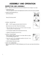 Preview for 5 page of Toyostove KSA-105 Operation And Maintenance Instructions