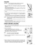 Preview for 6 page of Toyostove KSA-105 Operation And Maintenance Instructions