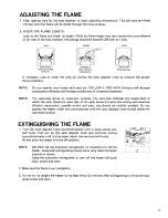 Preview for 8 page of Toyostove KSA-105 Operation And Maintenance Instructions