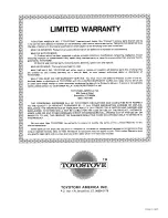 Preview for 16 page of Toyostove KSA-105 Operation And Maintenance Instructions