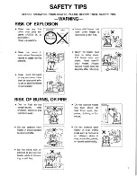 Preview for 2 page of Toyostove KSA-120 Operation And Maintenance Instructions