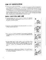 Preview for 3 page of Toyostove KSA-120 Operation And Maintenance Instructions