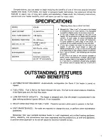 Preview for 2 page of Toyostove KSA-85 Operation And Maintenance Instructions